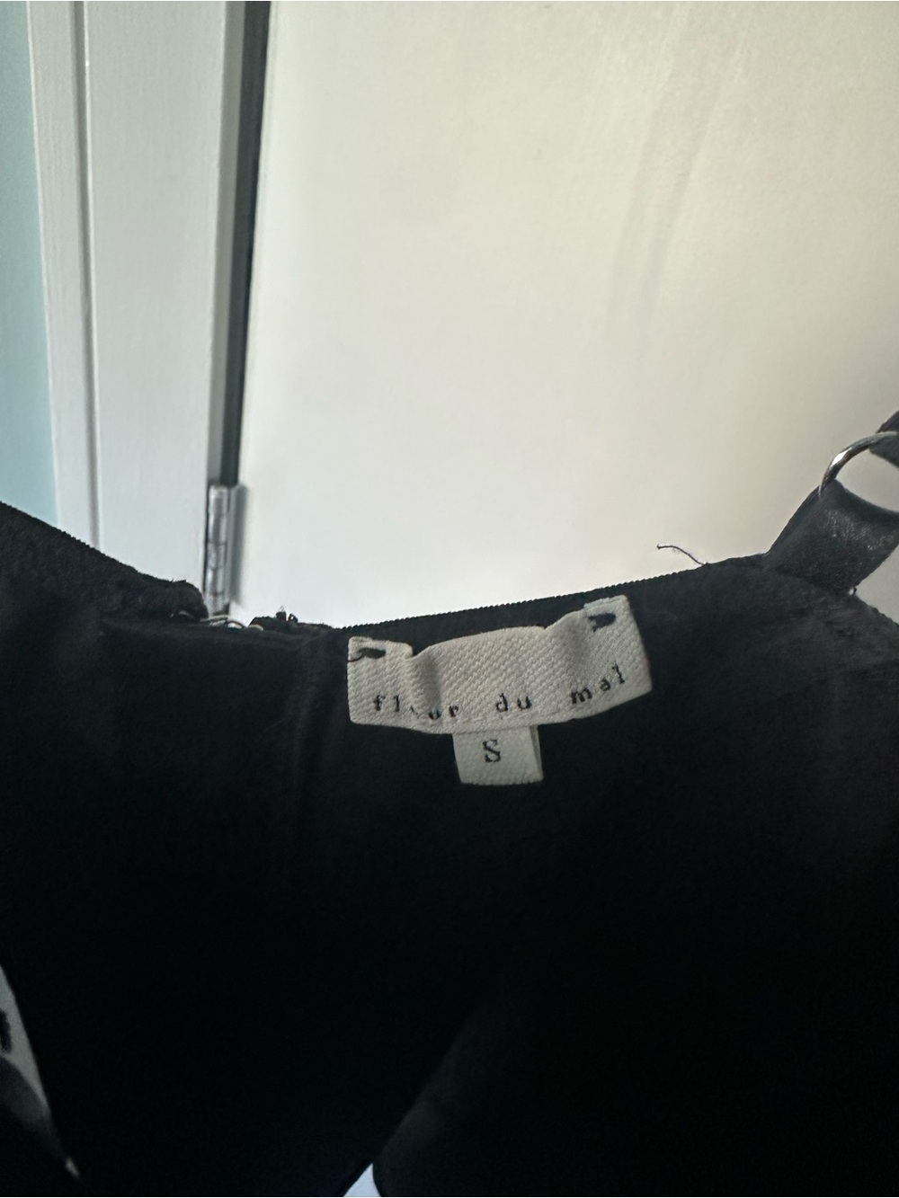 Fleur du Mal Faux Leather Bustier Bodysuit - Picture 4 of 5